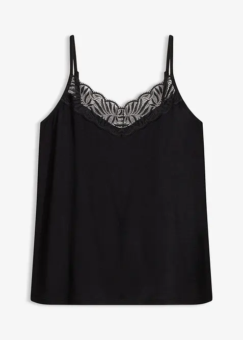 Top con spalline sottili, bonprix