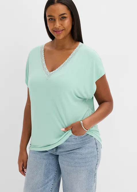 Maglia in morbida viscosa, bonprix