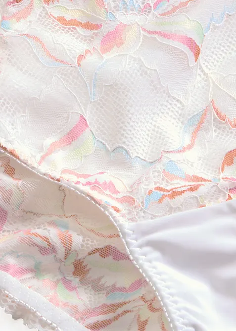 Slip alto con pizzo delicato, bonprix