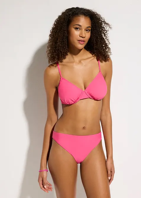 Reggiseno per bikini con arricciatura laterale, bonprix