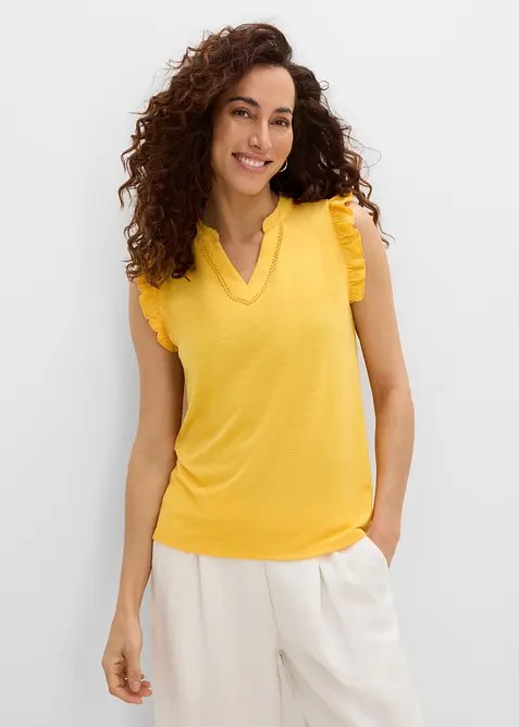 Top con pizzo, bonprix