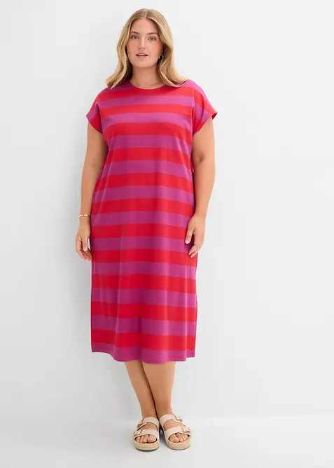 Abito in jersey interlock, bonprix