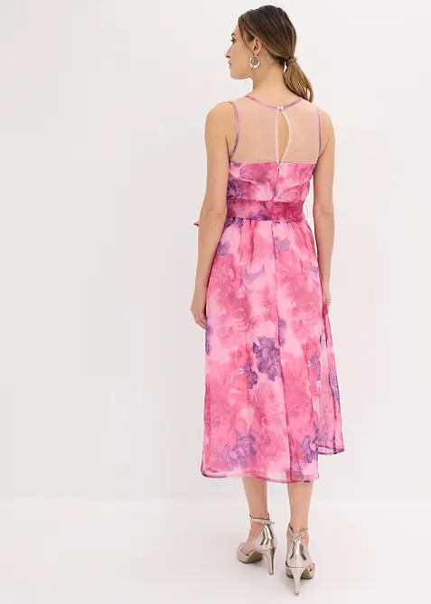 Abito midi in tulle delicato, bonprix