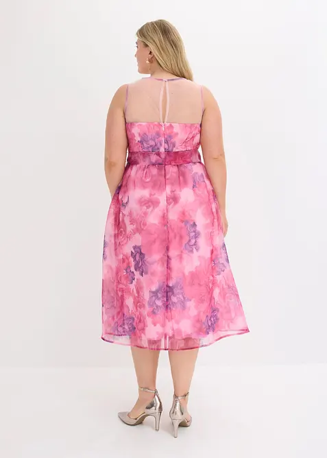 Abito midi in tulle delicato, bonprix