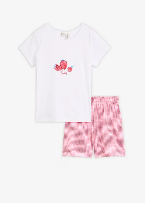 Pigiama estivo in puro cotone, bonprix