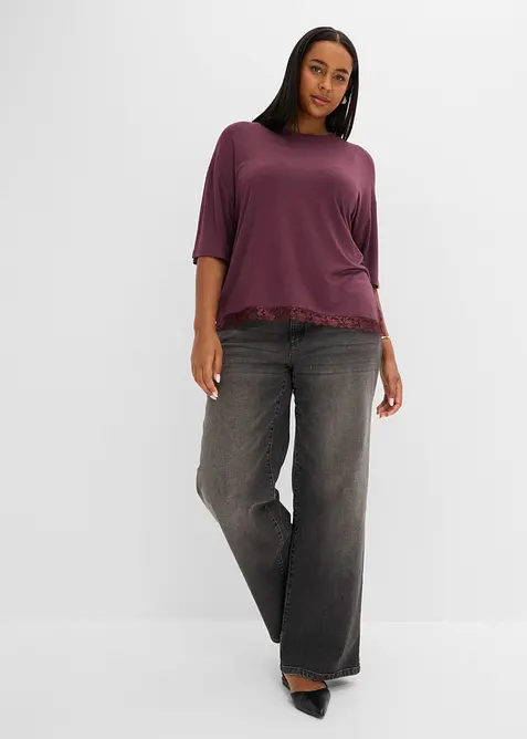 Maglia in morbida viscosa, bonprix