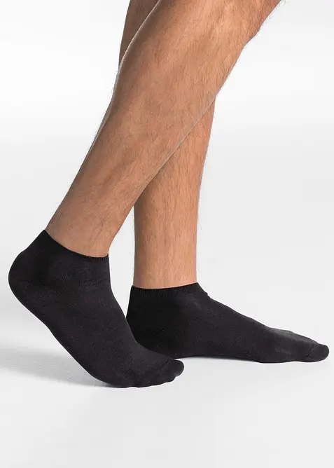 Calzini per sneakers con cotone biologico (pacco da 8 paia), bonprix