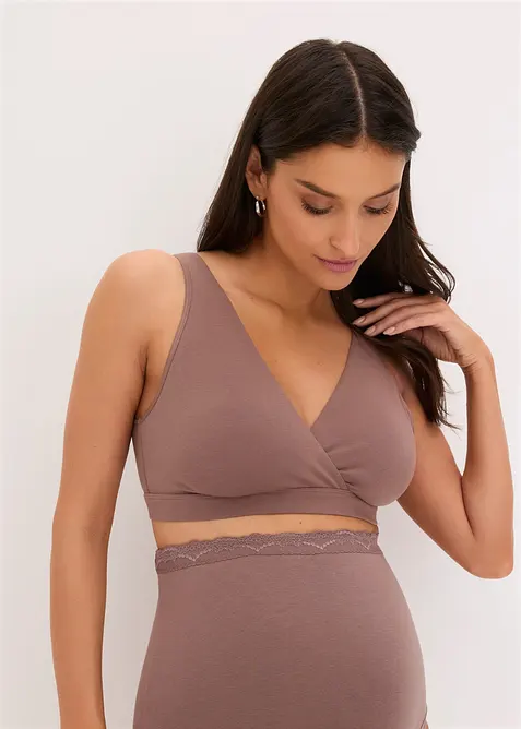 Reggiseno allattamento senza ferretto con cotone biologico, bonprix