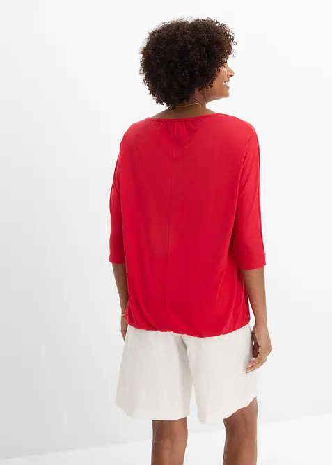 Maglia oversize in misto viscosa, bonprix