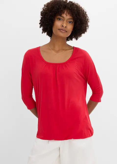 Maglia oversize in misto viscosa, bonprix