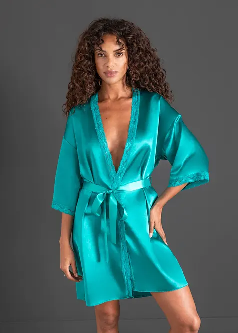 Kimono in satin, bonprix