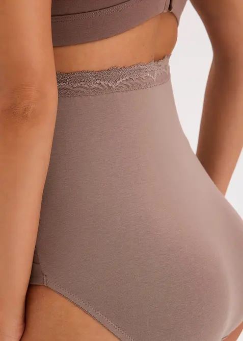 Slip pr&eacute;maman con cotone biologico (pacco da 2), bonprix