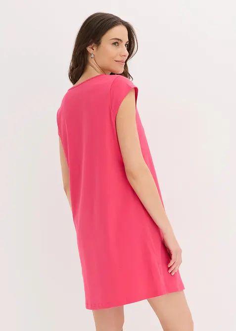 Camicia da notte corta in  puro cotone biologico, bonprix