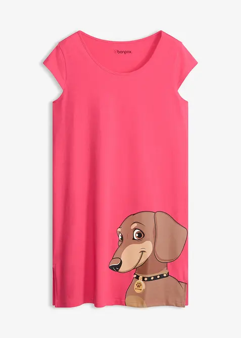 Camicia da notte corta in  puro cotone biologico, bonprix
