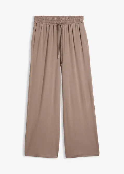Pantaloni in jersey di viscosa fluente, bonprix