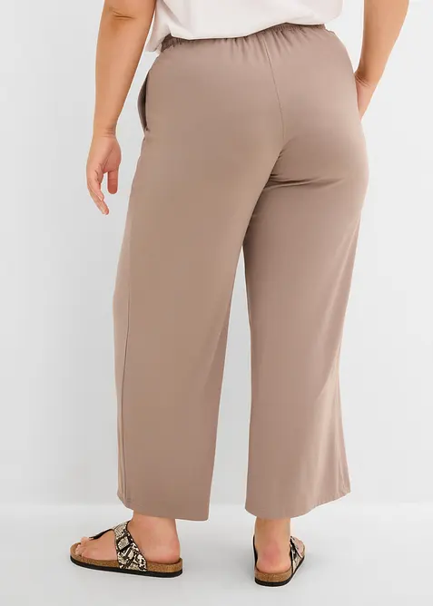 Pantaloni in jersey di viscosa fluente, bonprix