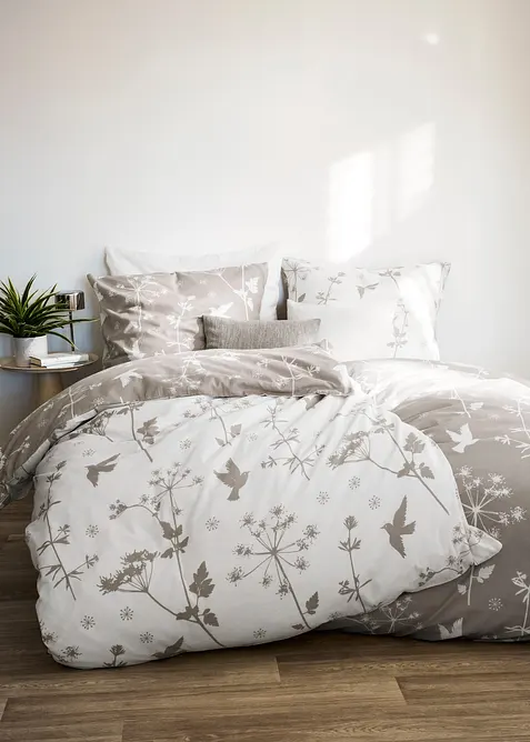 Biancheria da letto double-face in linone, bonprix