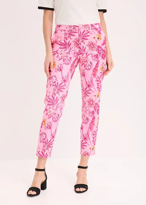 Pantaloni cropped elasticizzati, bonprix