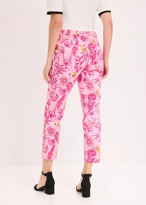 Pantaloni cropped elasticizzati, bonprix