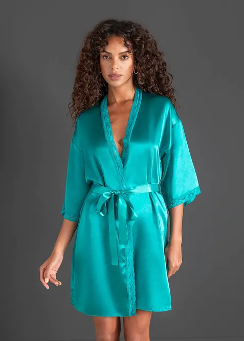 Kimono in satin, bonprix