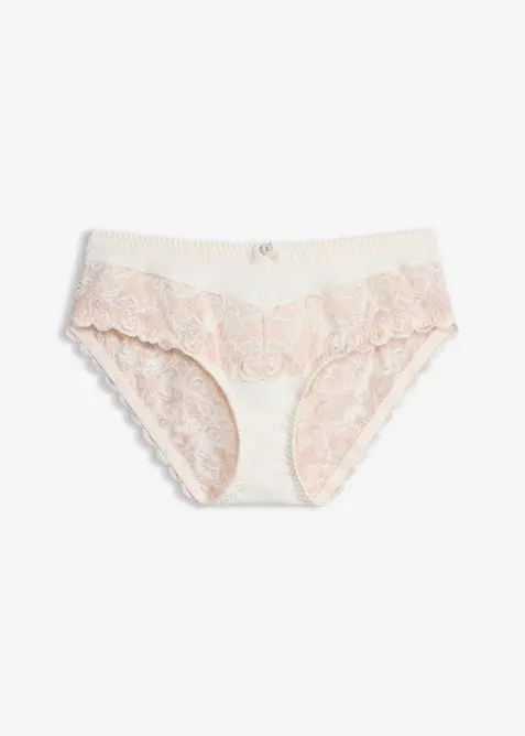Slip alto con pizzo delicato, bonprix