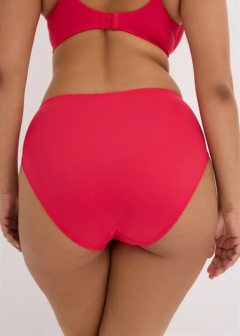 Slip alto con pizzo (pacco da 2), bonprix