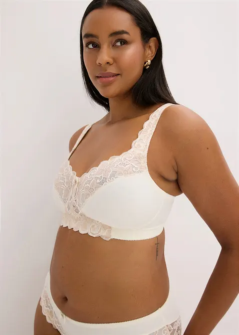 Reggiseno minimizer senza ferretto con spalline imbottite, bonprix