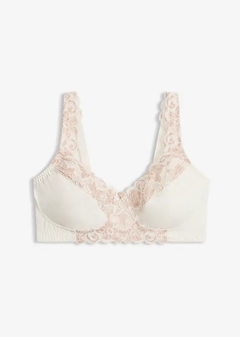 Reggiseno minimizer senza ferretto con spalline imbottite, bonprix