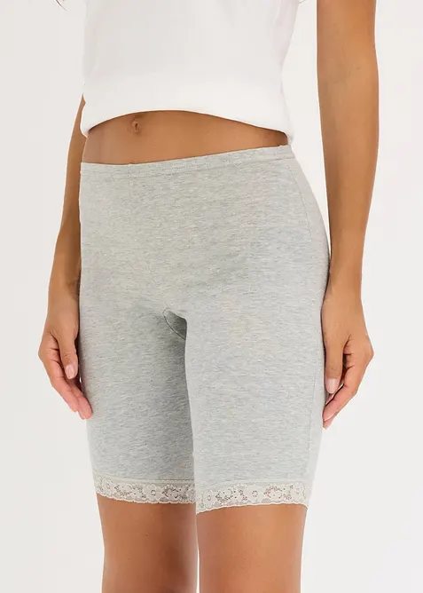 Boxer lunghi da donna con pizzo (pacco da 3), bonprix