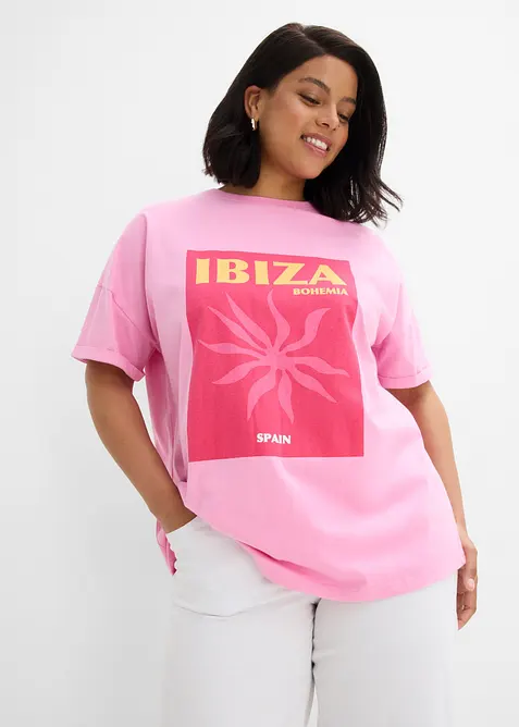 Maxi maglia in puro cotone biologico, bonprix