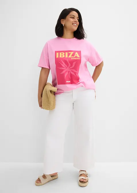 Maxi maglia in puro cotone biologico, bonprix