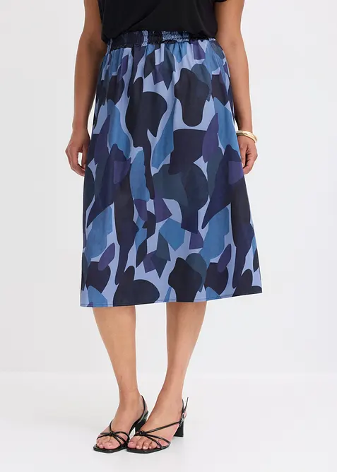 Gonna in satin fantasia, bonprix