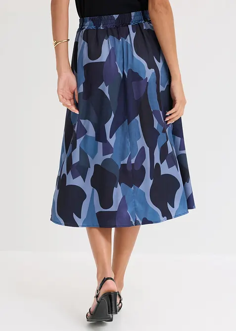 Gonna in satin fantasia, bonprix