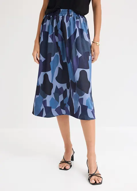 Gonna in satin fantasia, bonprix