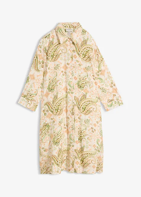Abito chemisier in fantasia paisley, bonprix