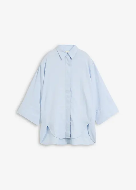 Camicia in misto lino fresco, bonprix
