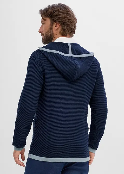 Cardigan bavarese in misto cotone morbido, bonprix