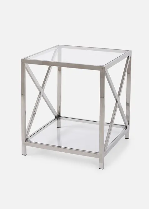 Tavolino cromato, bonprix