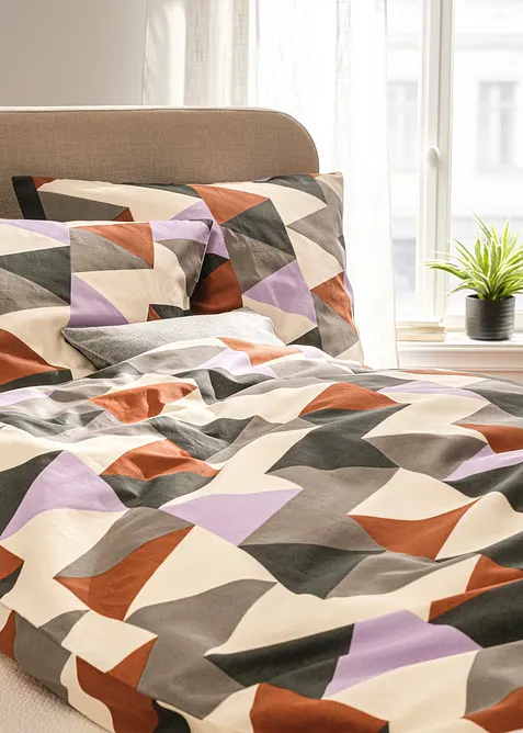 Biancheria da letto in misto cotone, bonprix