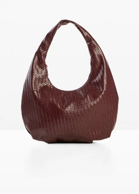 Borsa a mano con effetto intrecciato, bonprix