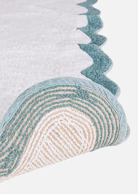 Tappeto da bagno con cotone riciclato, bonprix
