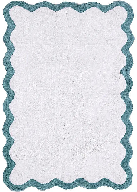 Tappeto da bagno con cotone riciclato, bonprix