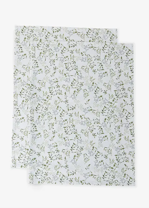 Strofinaccio in cotone biologico (pacco da 2), bonprix