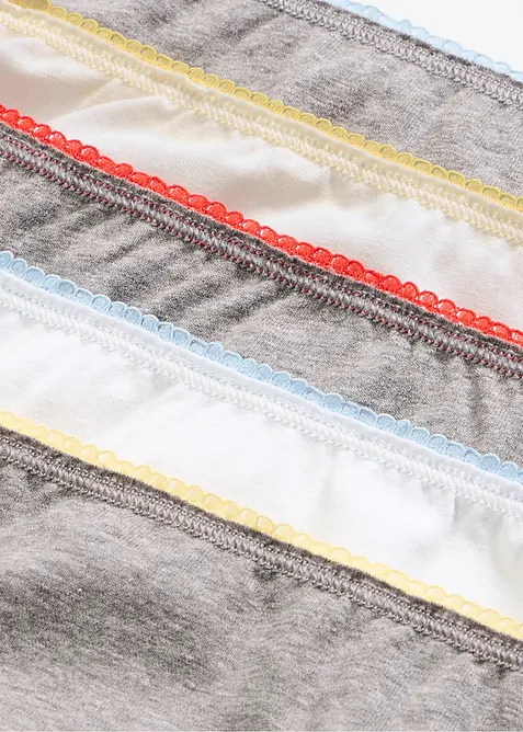 Slip con morbido cotone (pacco da 5), bonprix