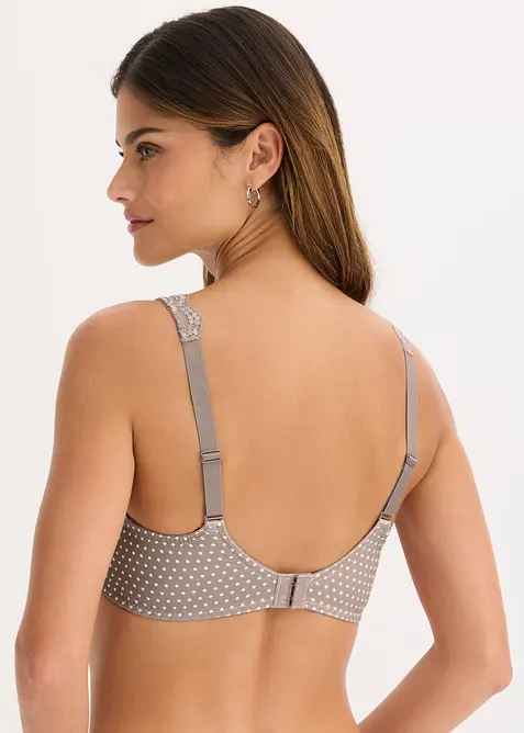 Reggiseno con ferretto e pizzo delicato (pacco da 2), bonprix