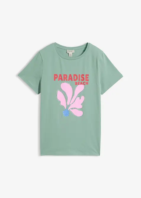 T-shirt in misto cotone, bonprix