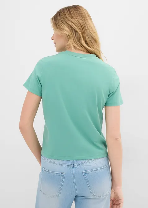 T-shirt in puro cotone, bonprix