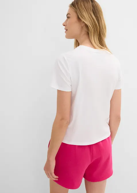 T-shirt in puro cotone, bonprix