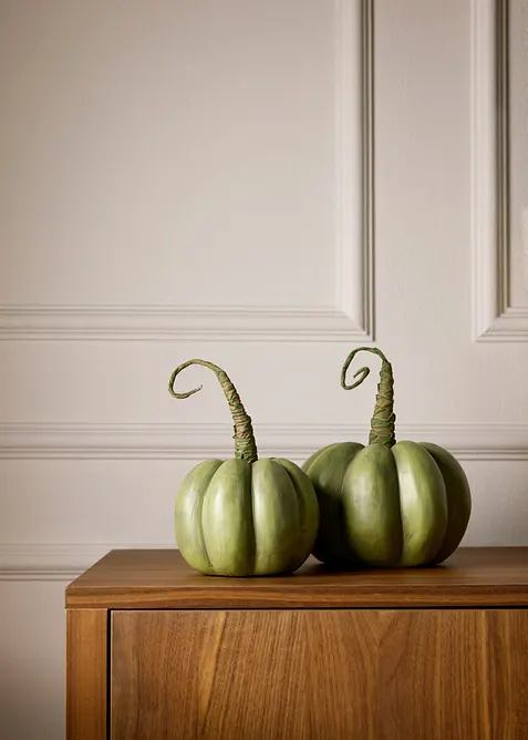 Soprammobili a forma di zucca (set da 2), bonprix