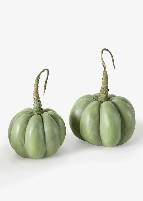 Soprammobili a forma di zucca (set da 2), bonprix